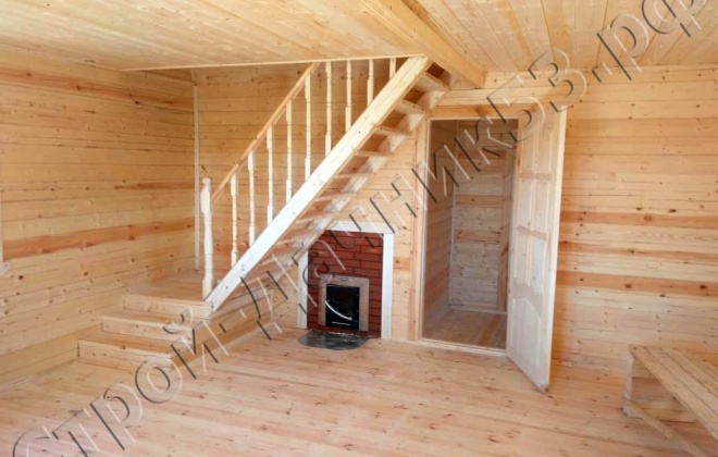 4 Брусовая баня по проекту Б-22 9×9, 135 м², Московская область, Щёлковский район, Деревня Каблуково (8)